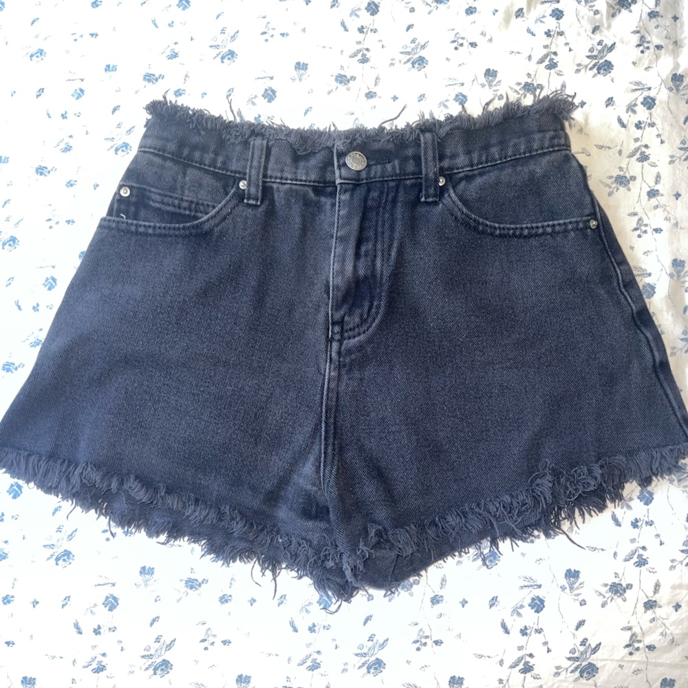 Brandy Melville Black Jean Shorts